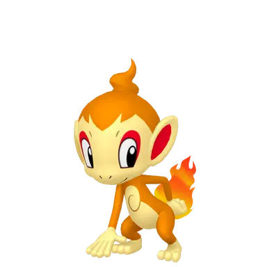 #0390 Chimchar Legit Battle Ready 6IVs In-game Delivery Pkm Go